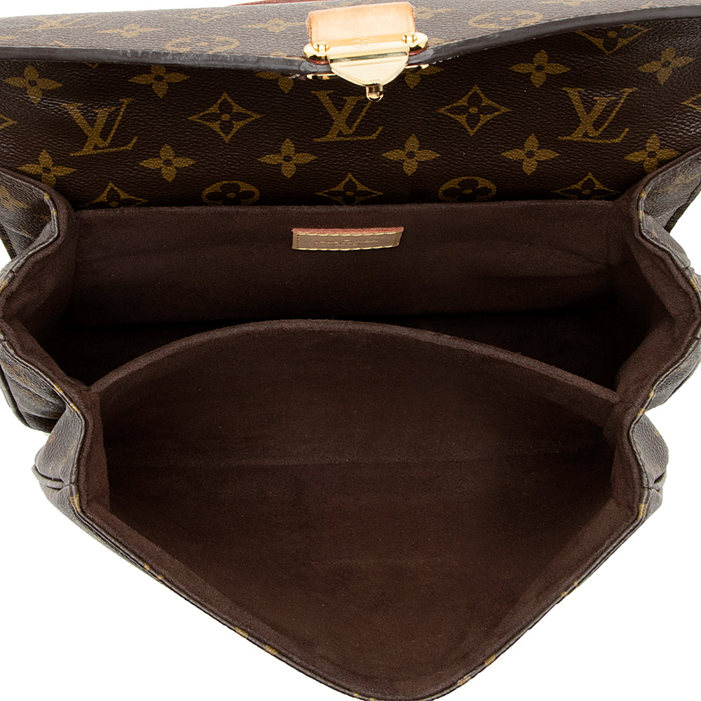 Louis Vuitton Monogram Canvas Pochette Metis Shoulder Bag (SHF-20595)
