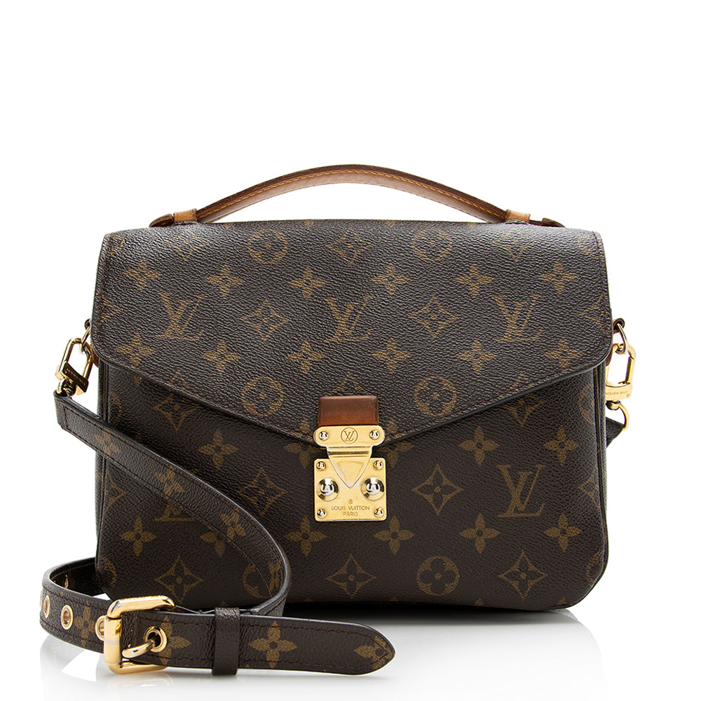 Louis Vuitton Monogram Canvas Pochette Metis Shoulder Bag (SHF-21086)