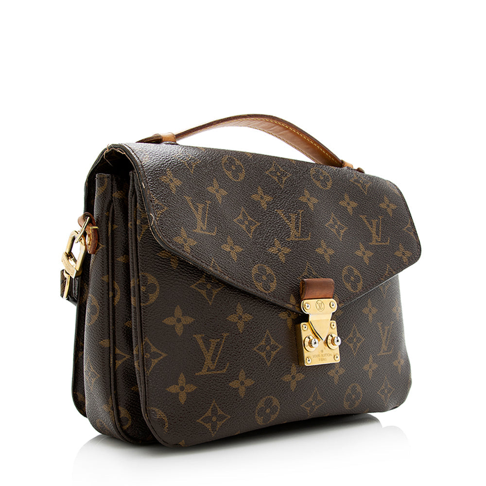 Louis Vuitton Monogram Canvas Pochette Metis Shoulder Bag (SHF-21086)