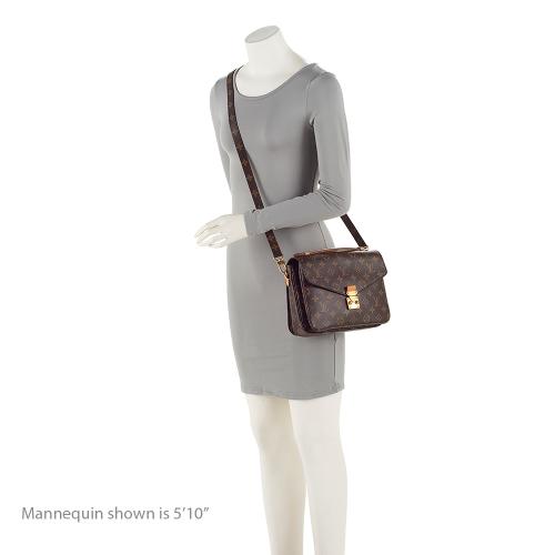 Louis Vuitton Monogram Canvas Pochette Metis Shoulder Bag (SHF-21571)