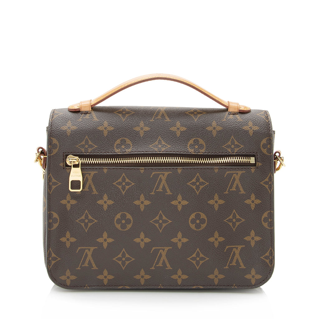 Louis Vuitton Monogram Canvas Pochette Metis Shoulder Bag (SHF-22370)