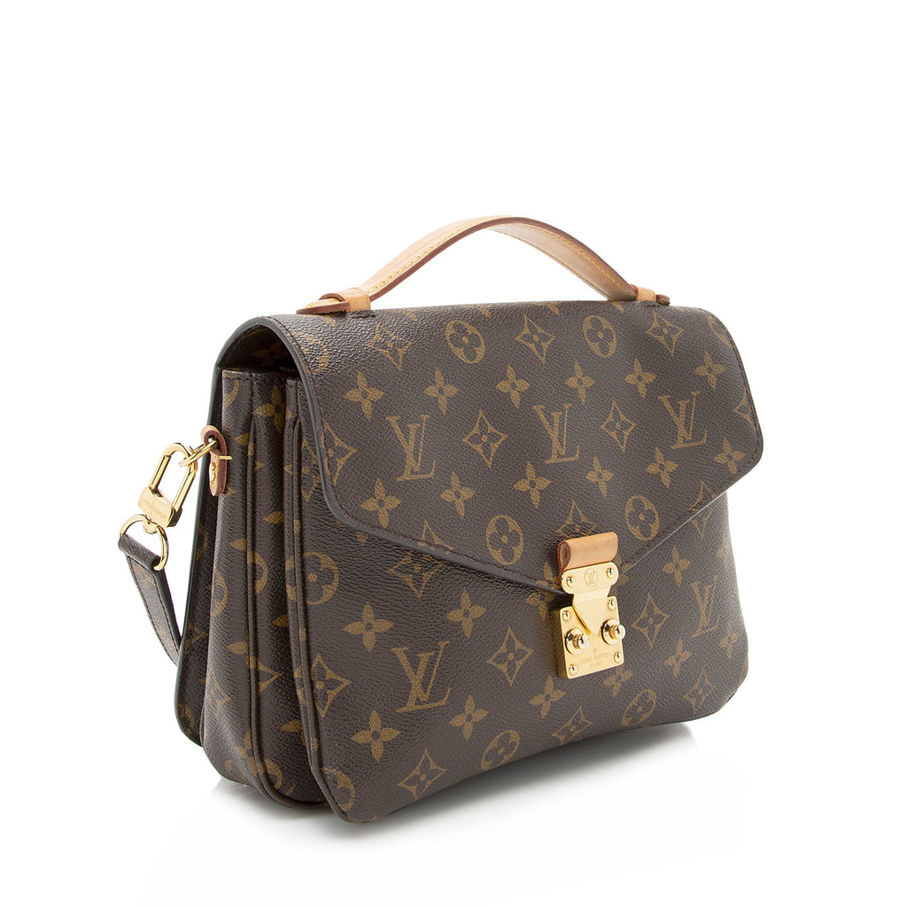 Louis Vuitton Monogram Canvas Pochette Metis Shoulder Bag (SHF-22370)