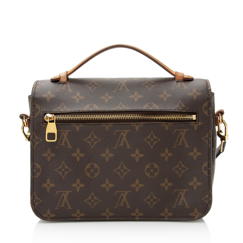 Louis Vuitton Monogram Canvas Pochette Metis Shoulder Bag (SHF-22653)