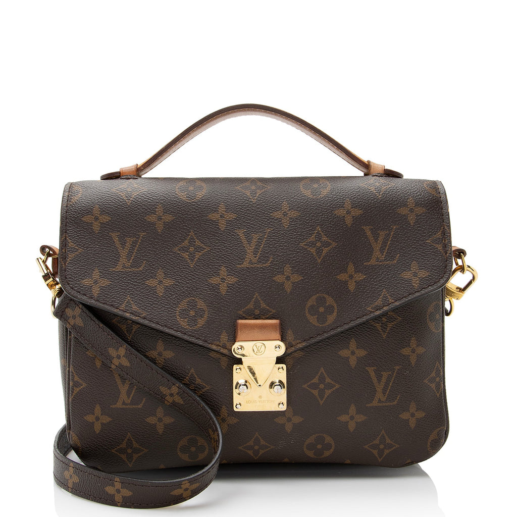 Louis Vuitton Monogram Canvas Pochette Metis Shoulder Bag (SHF-22653)