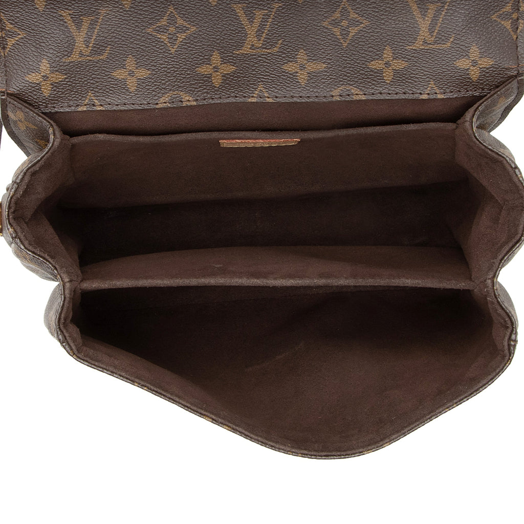 Louis Vuitton Monogram Canvas Pochette Metis Shoulder Bag (SHF-22653)
