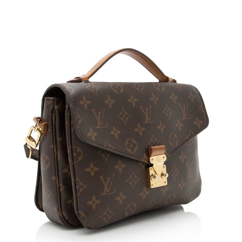Louis Vuitton Monogram Canvas Pochette Metis Shoulder Bag (SHF-22653)