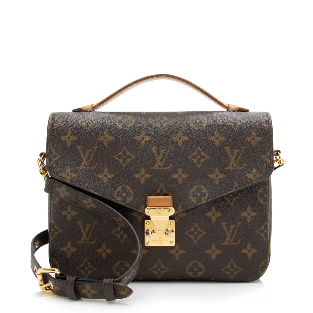 Louis Vuitton Monogram Canvas Pochette Metis Shoulder Bag (SHF-23536)