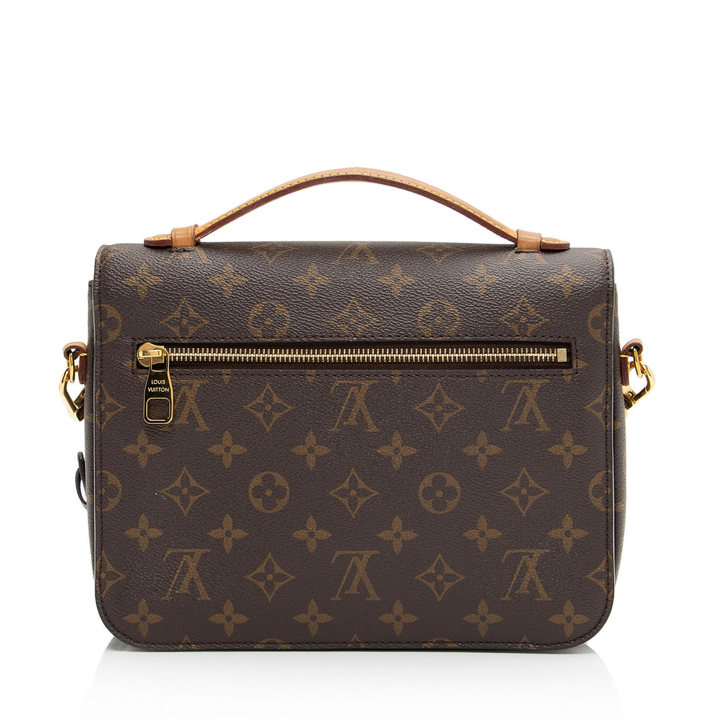 Louis Vuitton Monogram Canvas Pochette Metis Shoulder Bag (SHF-qI76Nd)
