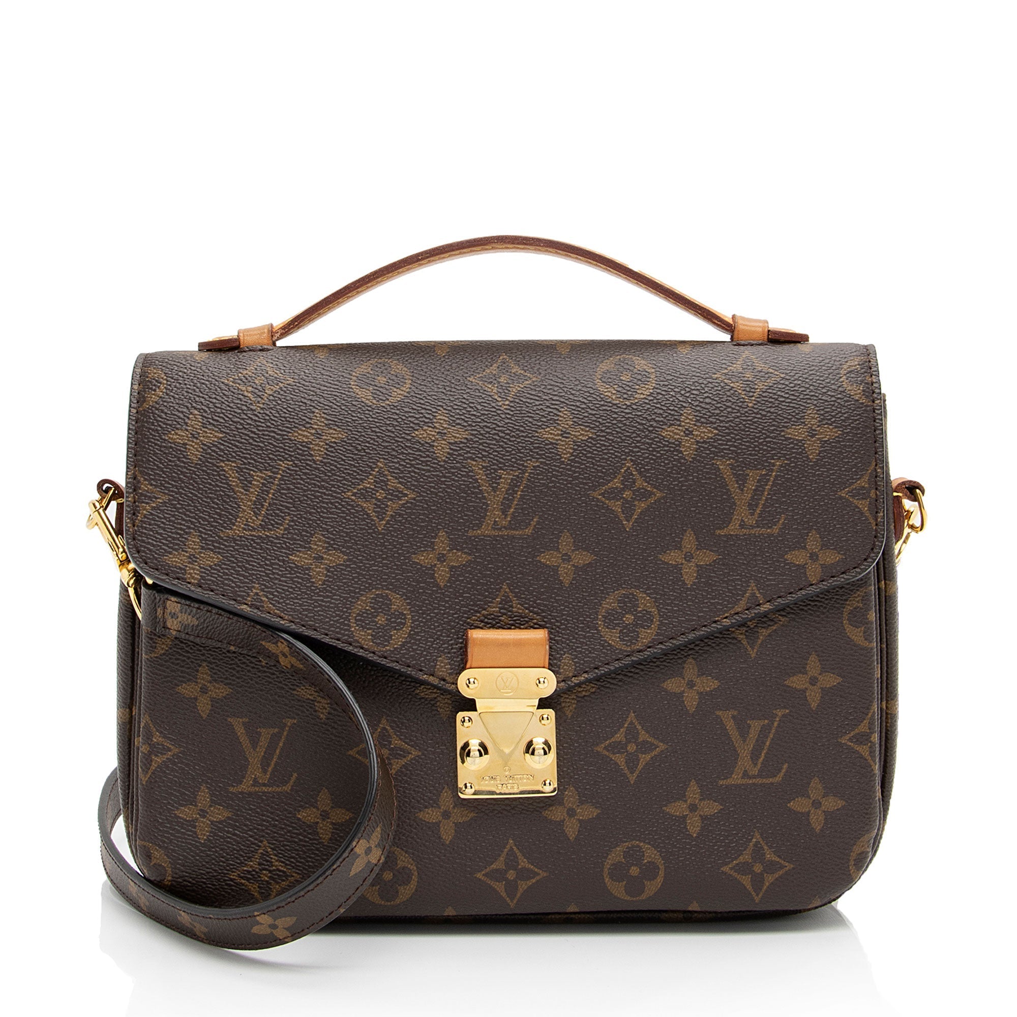 Louis Vuitton Monogram Canvas Pochette Metis Shoulder Bag (SHF-qI76Nd)