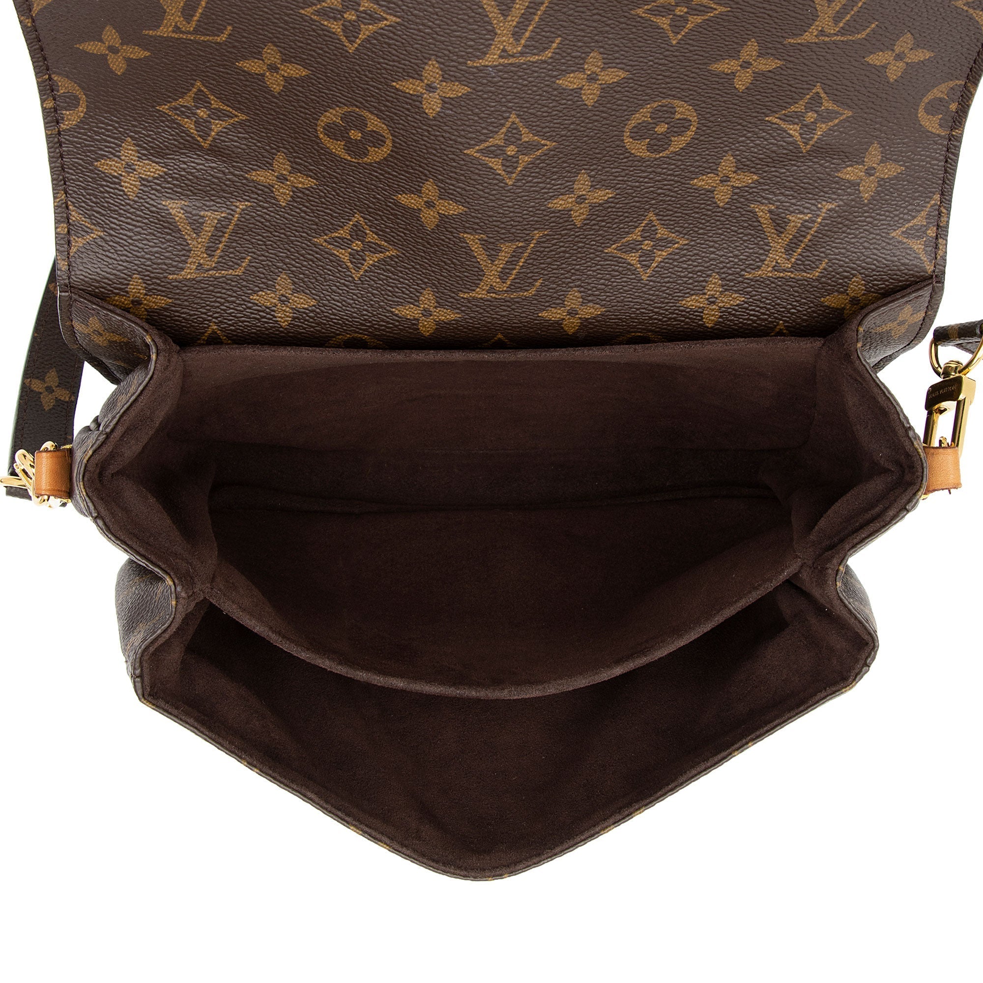 Louis Vuitton Monogram Canvas Pochette Metis Shoulder Bag (SHF-qI76Nd)