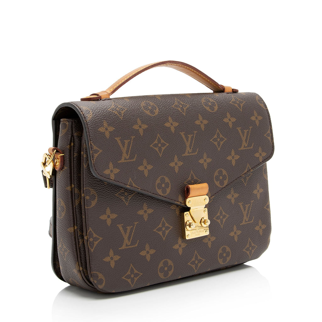 Louis Vuitton Monogram Canvas Pochette Metis Shoulder Bag (SHF-qI76Nd)