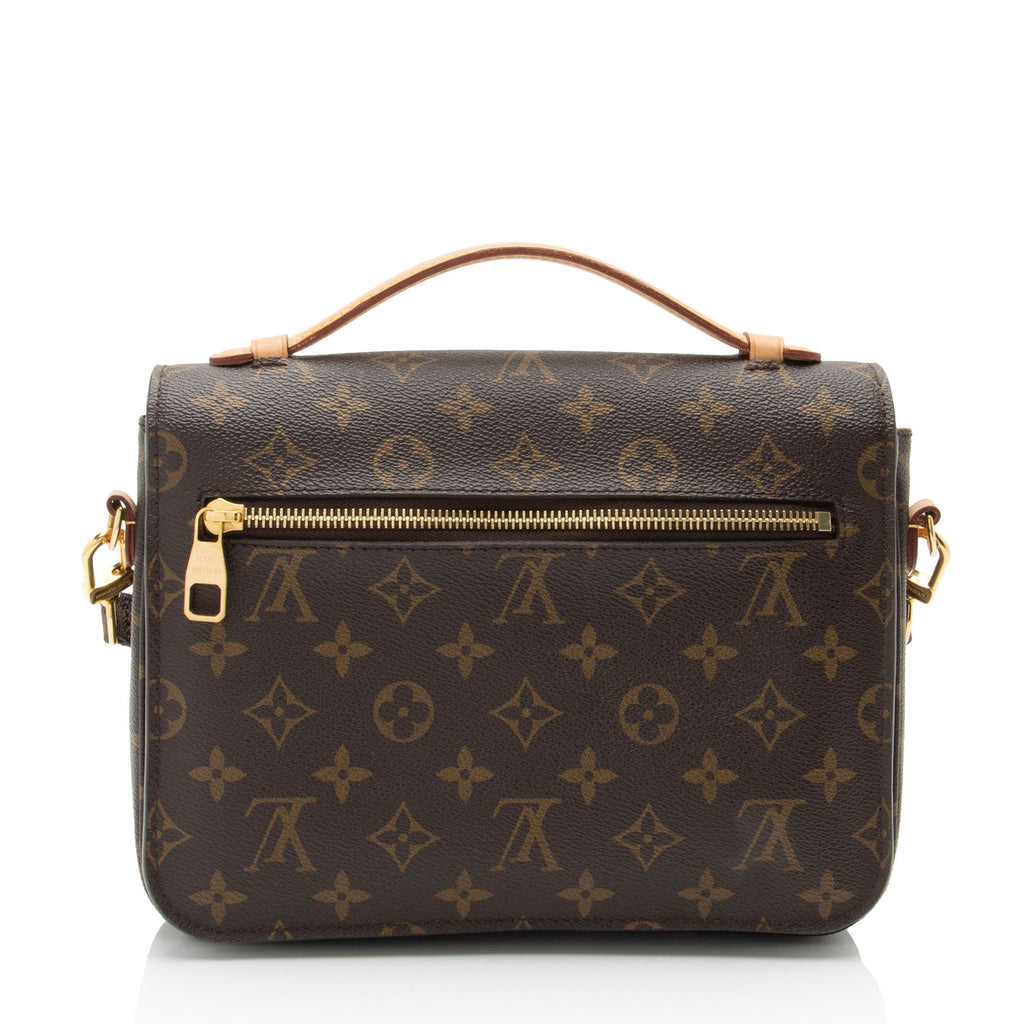 Louis Vuitton Monogram Canvas Pochette Metis Shoulder Bag (SHF-QcZc3C)