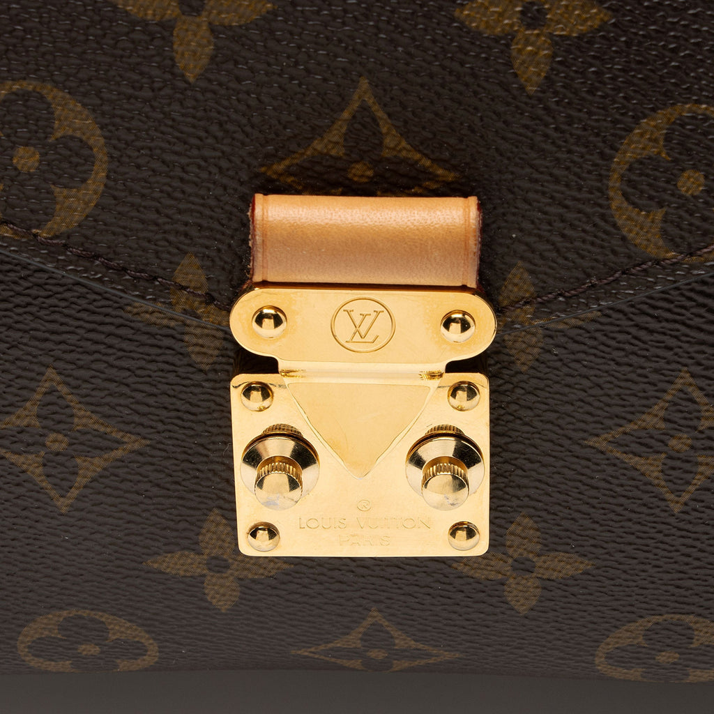 Louis Vuitton Monogram Canvas Pochette Metis Shoulder Bag (SHF-QcZc3C)