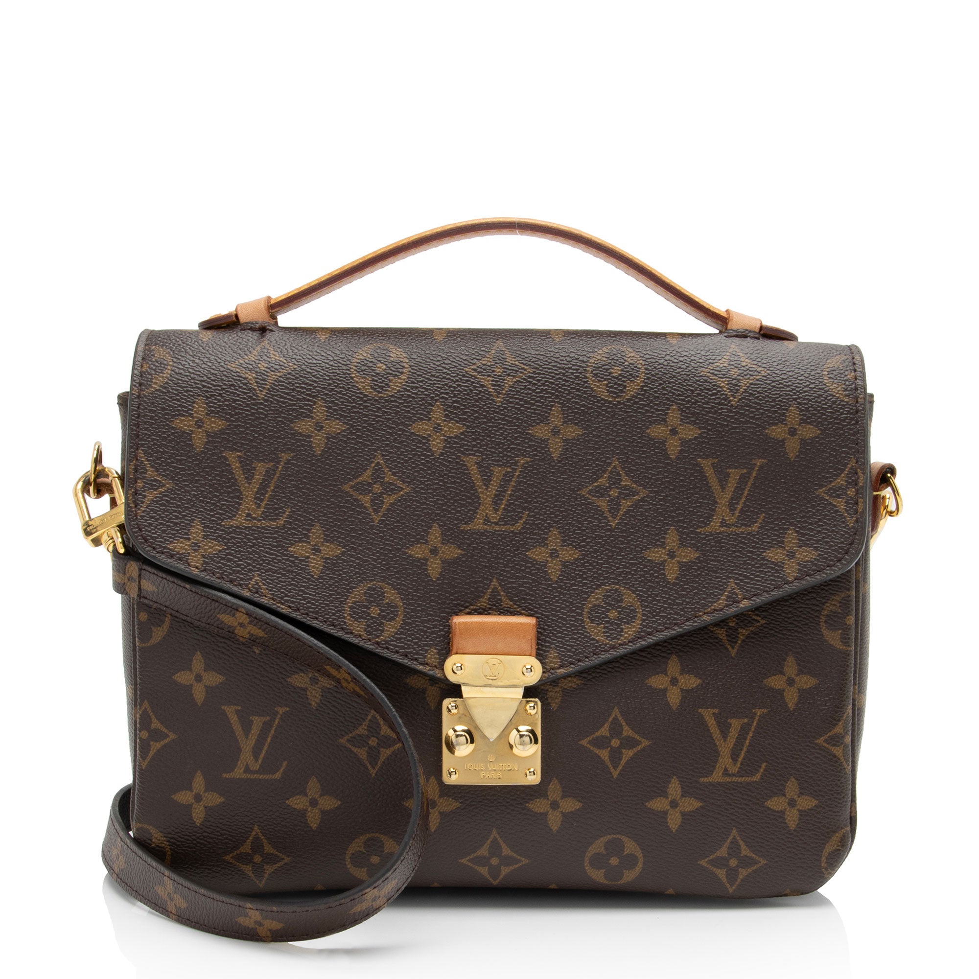 Louis Vuitton Monogram Canvas Pochette Metis Shoulder Bag (SHF-ANnulA)
