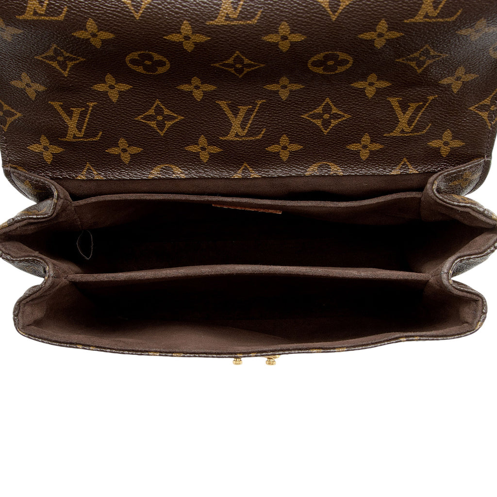 Louis Vuitton Monogram Canvas Pochette Metis Shoulder Bag (SHF-POtM71)