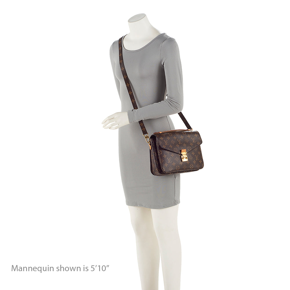 Louis Vuitton Monogram Canvas Pochette Metis Shoulder Bag (SHF-POtM71)