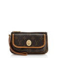 Louis Vuitton Monogram Canvas Pochette Tikal Clutch (SHF-gbe0ZF)