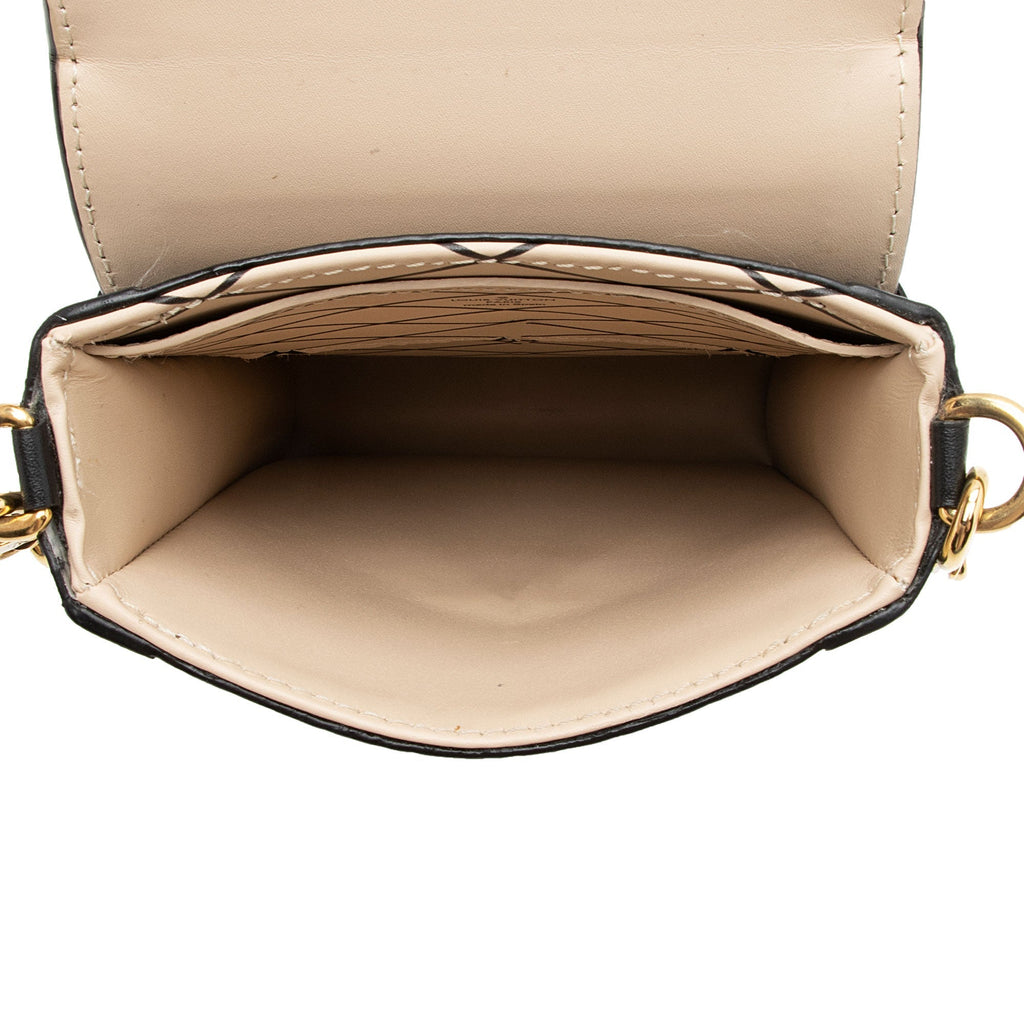 Louis Vuitton Monogram Canvas Pochette Trunk Vertical Shoulder Bag (SHF-0cnSuE)