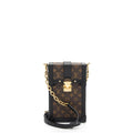 Louis Vuitton Monogram Canvas Pochette Trunk Vertical Shoulder Bag (SHF-9nXL0z)