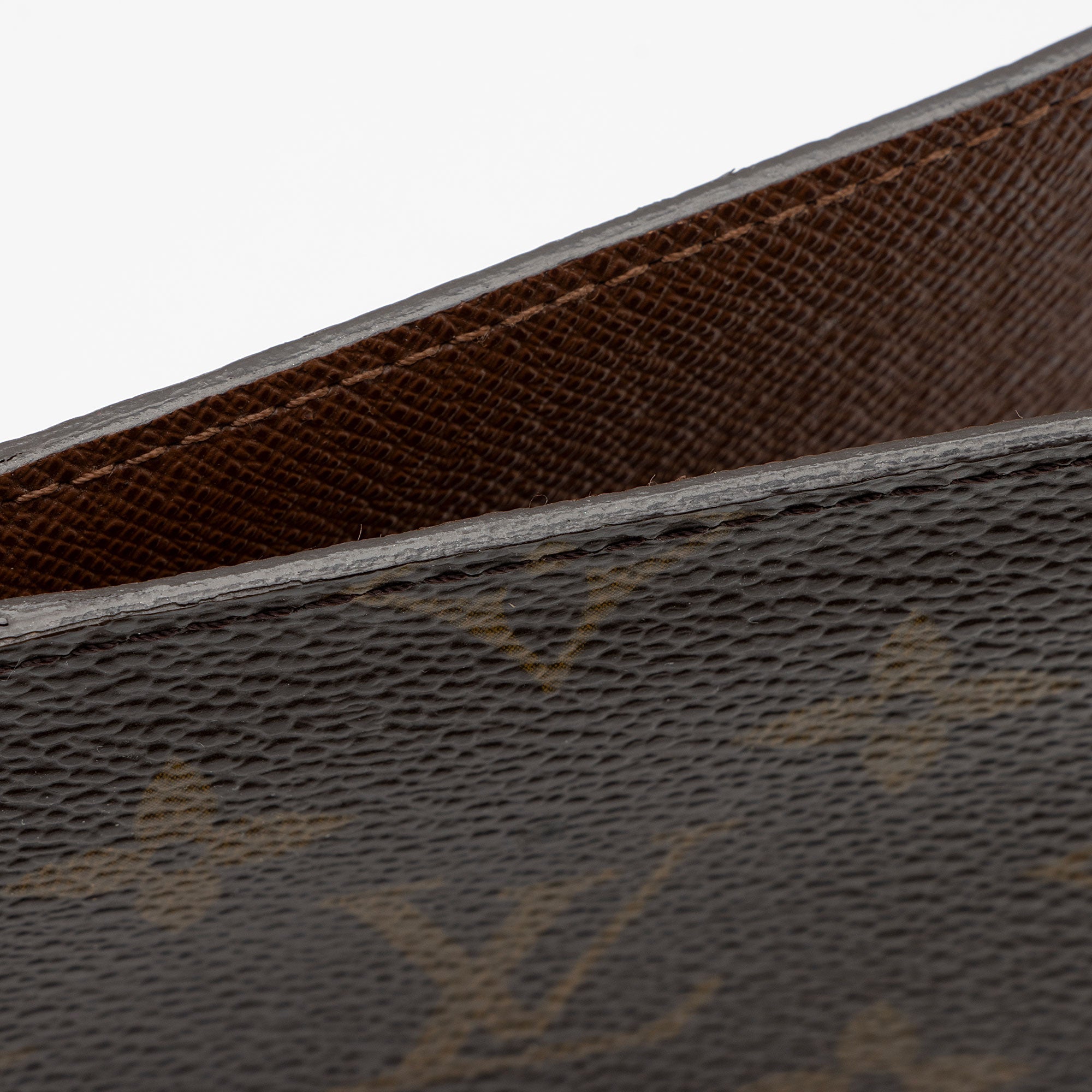 Louis Vuitton Monogram Canvas Pocket Agenda Checkbook Cover (SHF-Yhb1SU)