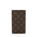 Louis Vuitton Monogram Canvas Pocket Agenda Checkbook Cover (SHF-Yhb1SU)