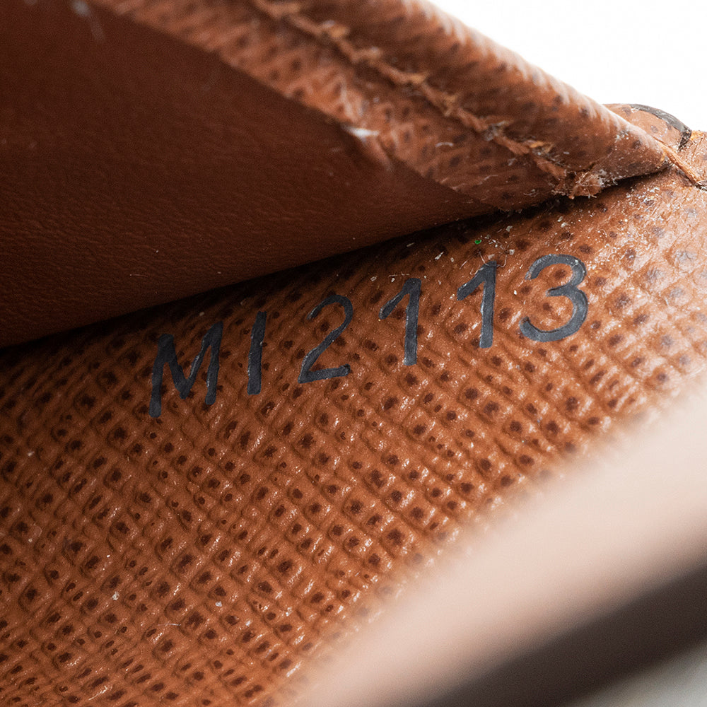 Louis Vuitton Monogram Canvas Pocket Organizer Wallet (SHF-21824)