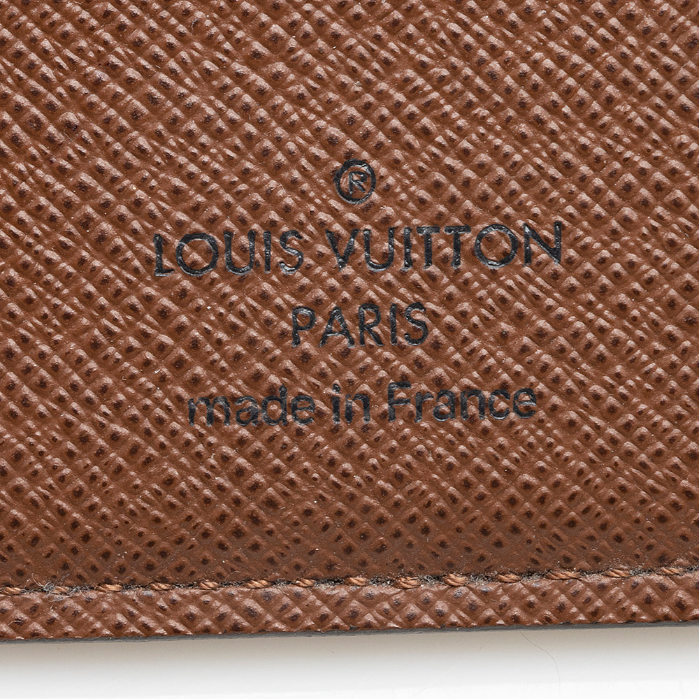 Louis Vuitton Monogram Canvas Pocket Organizer Wallet (SHF-21824)