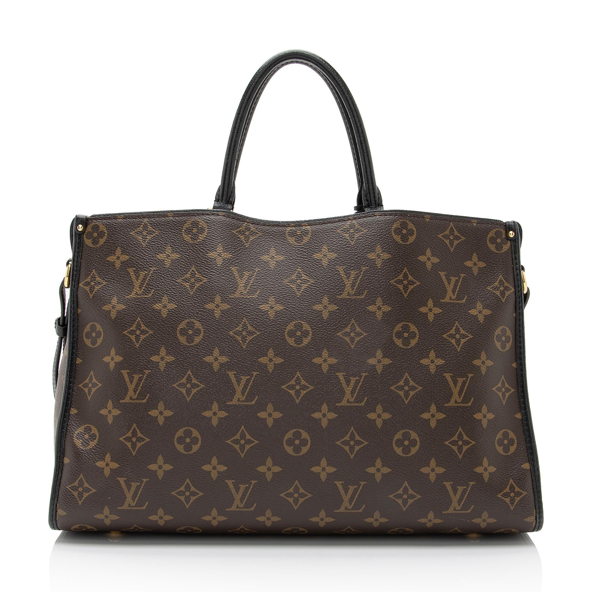 Louis Vuitton Monogram Canvas Popincourt MM Satchel (SHF-Gs9CMh)