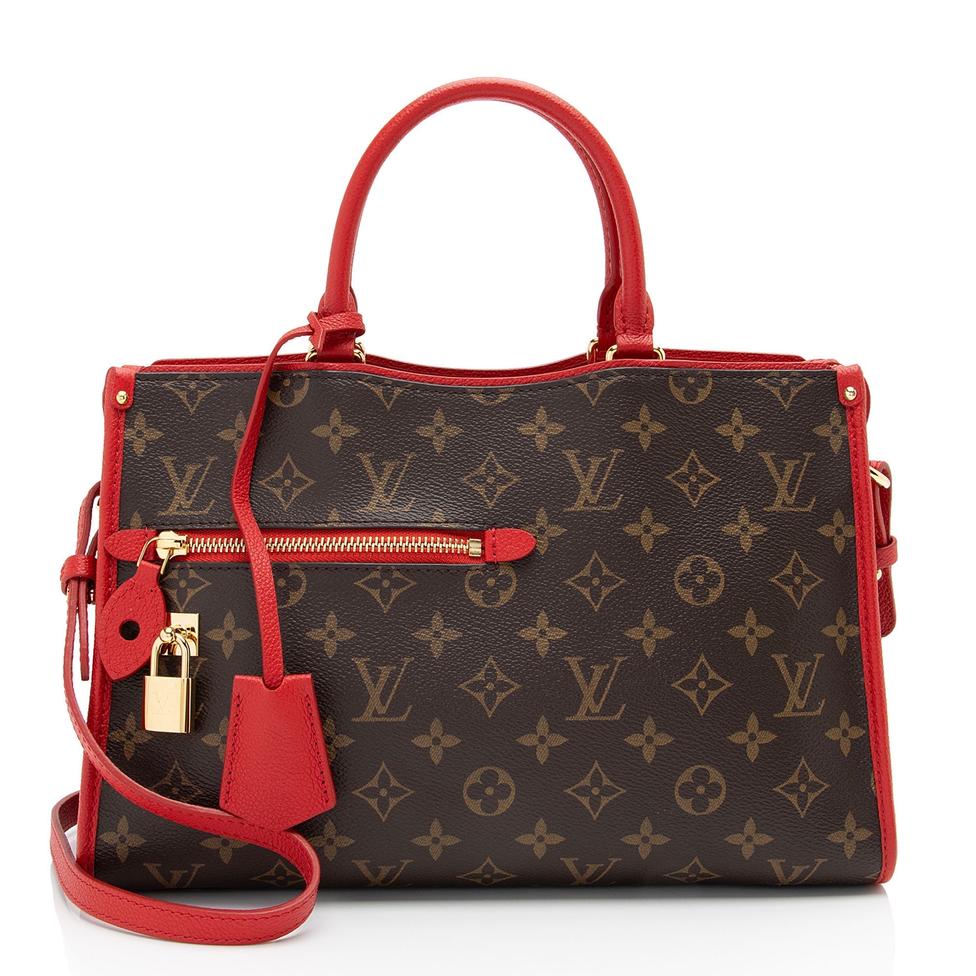 Louis Vuitton Monogram Canvas Popincourt PM Satchel (SHF-9wOnok)