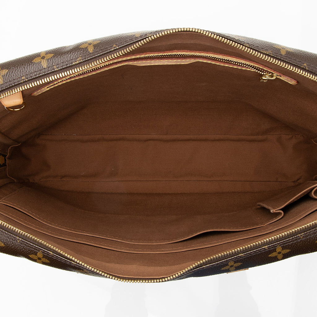 Louis Vuitton Monogram Canvas Porte Documents Pegase Soft Briefcase (SHF-22705)