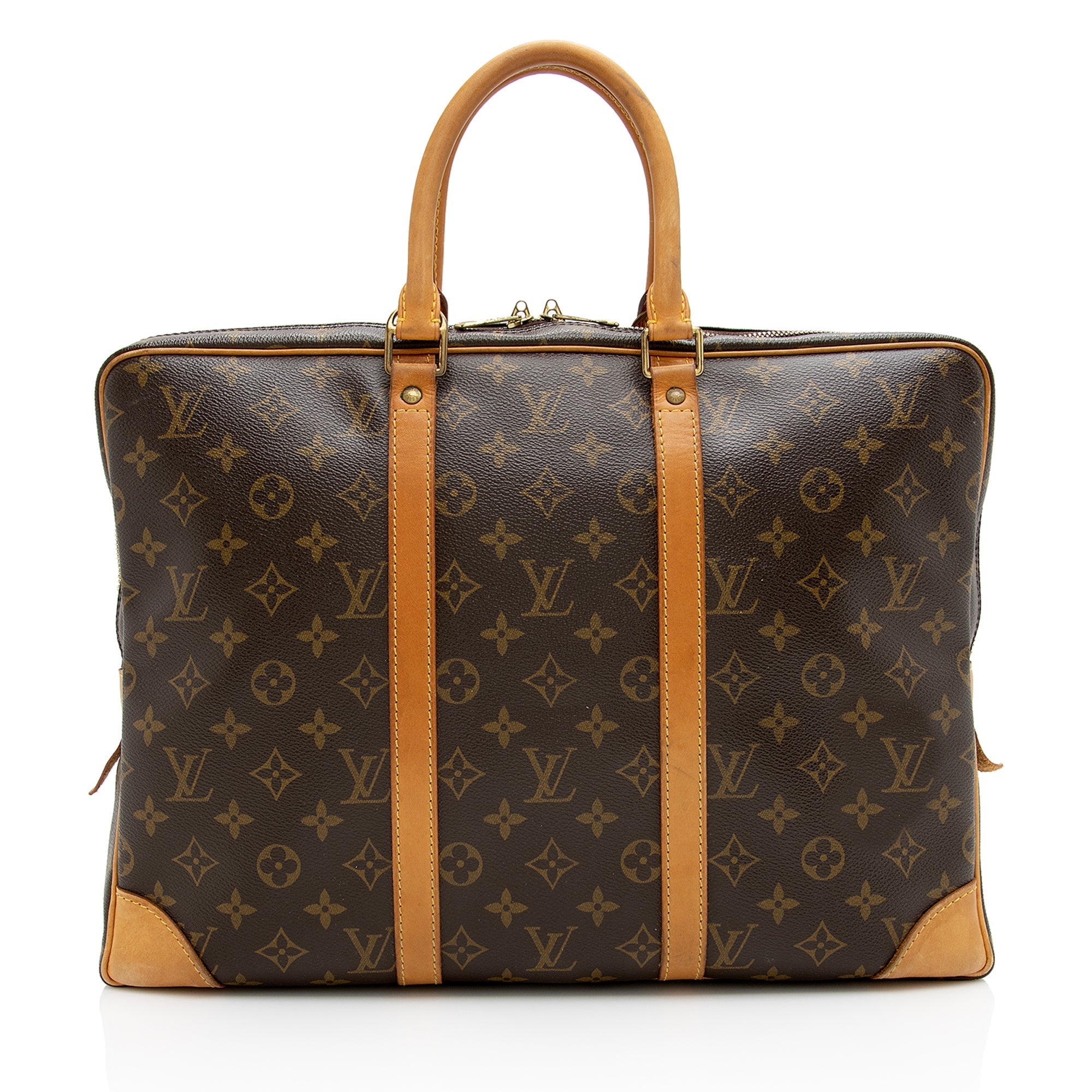 Louis Vuitton Monogram Canvas Porte Documents Voyage Bag (SHF-22880)
