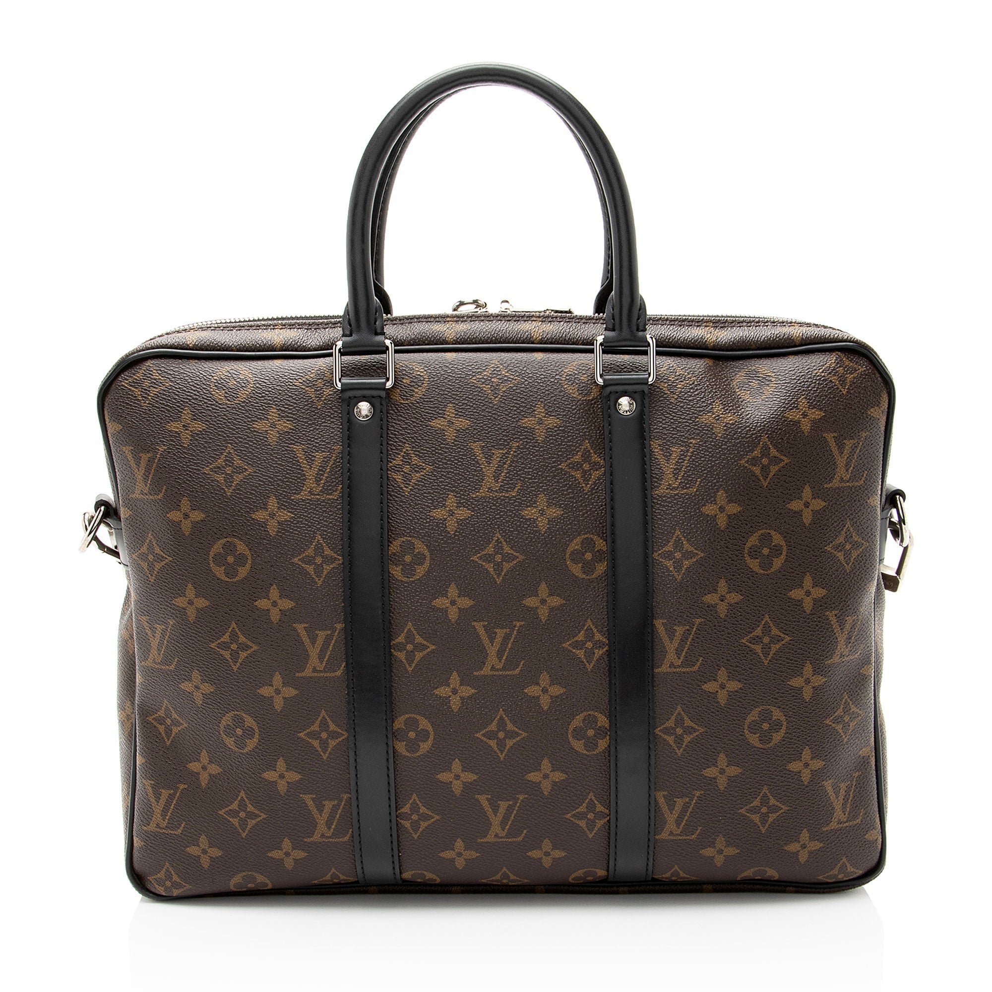 Louis Vuitton Monogram Canvas Porte Documents Voyage PM Messenger