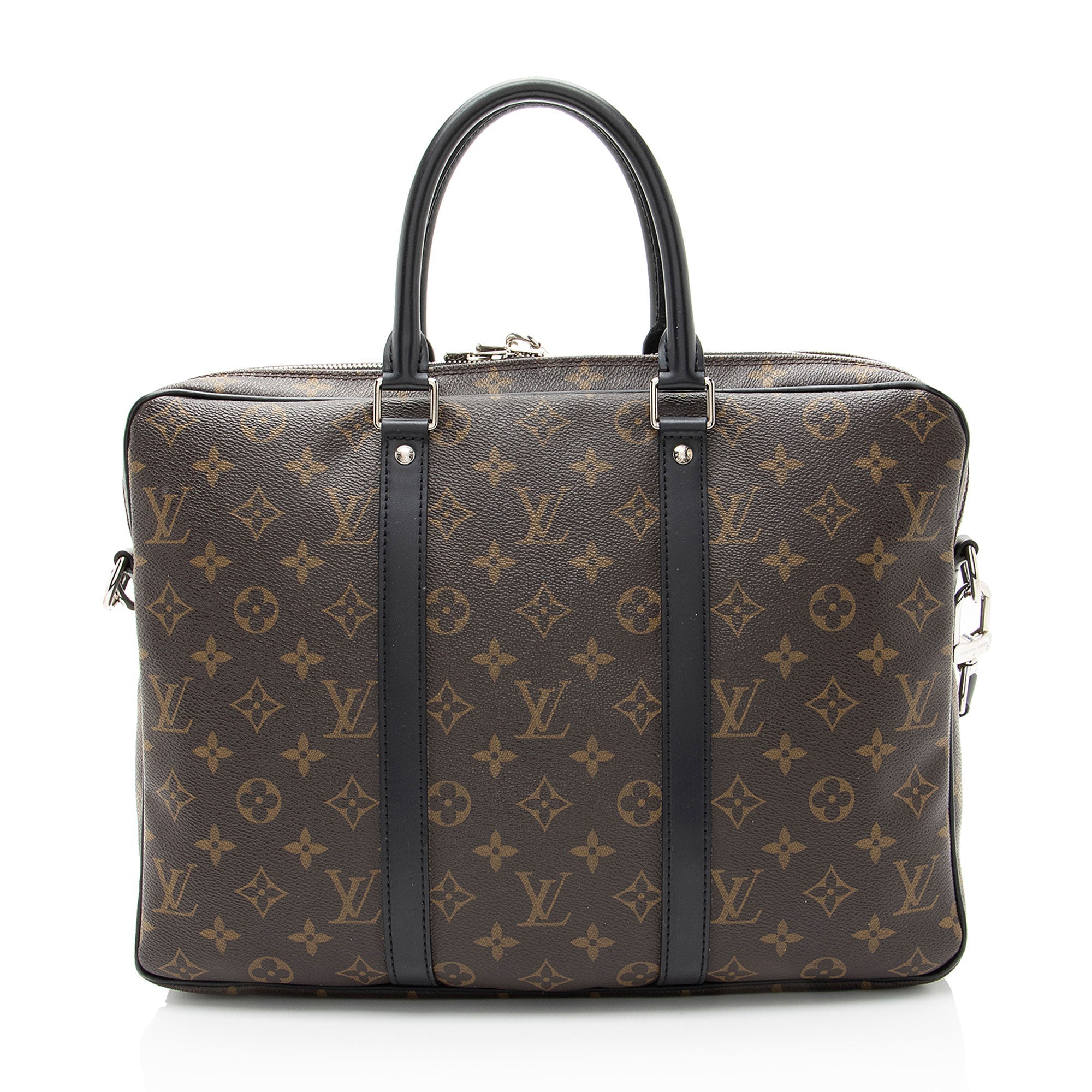 Louis Vuitton Monogram Canvas Porte Documents Voyage PM Messenger