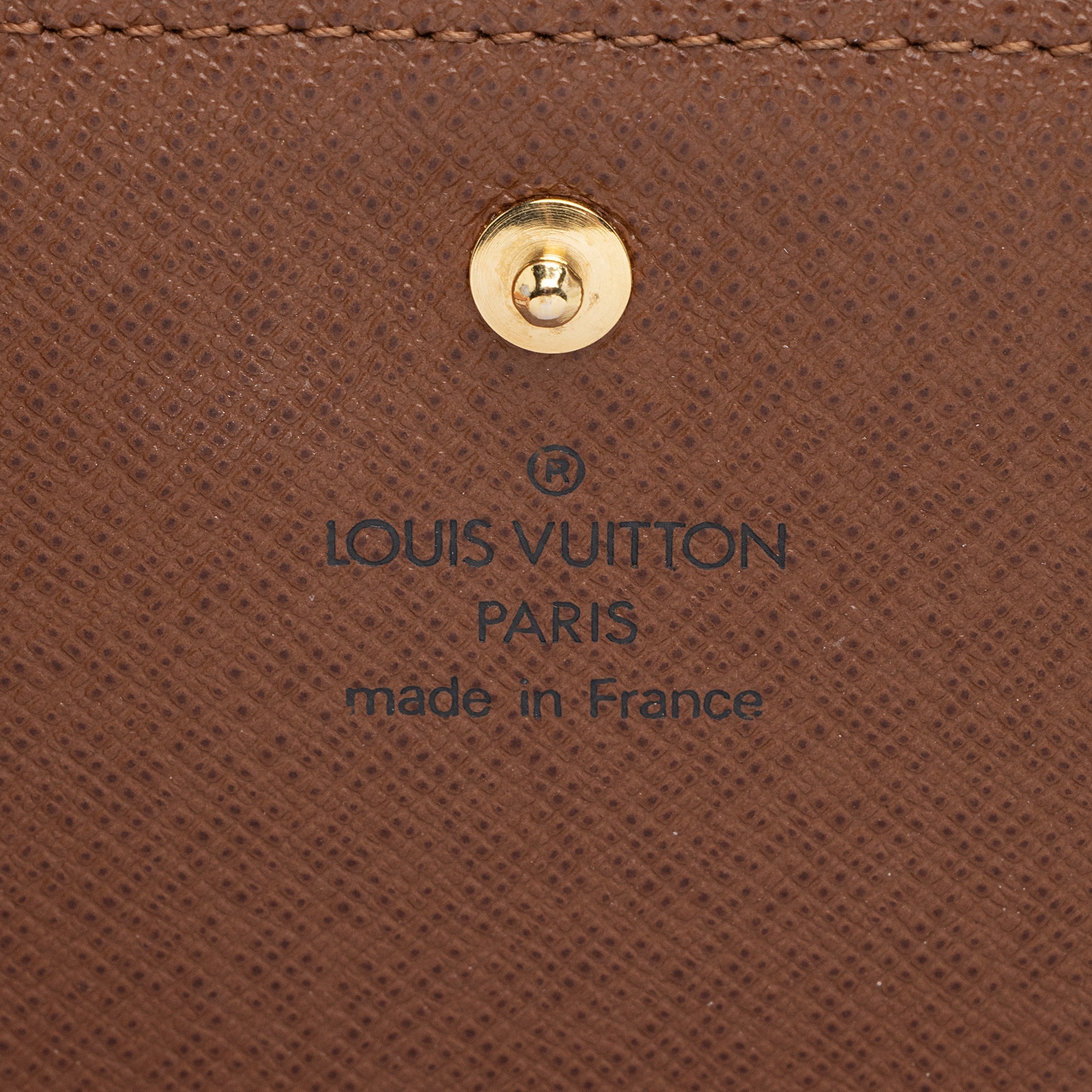 Louis Vuitton Monogram Canvas Porte Monnaie Billets Wallet (SHF-23305)