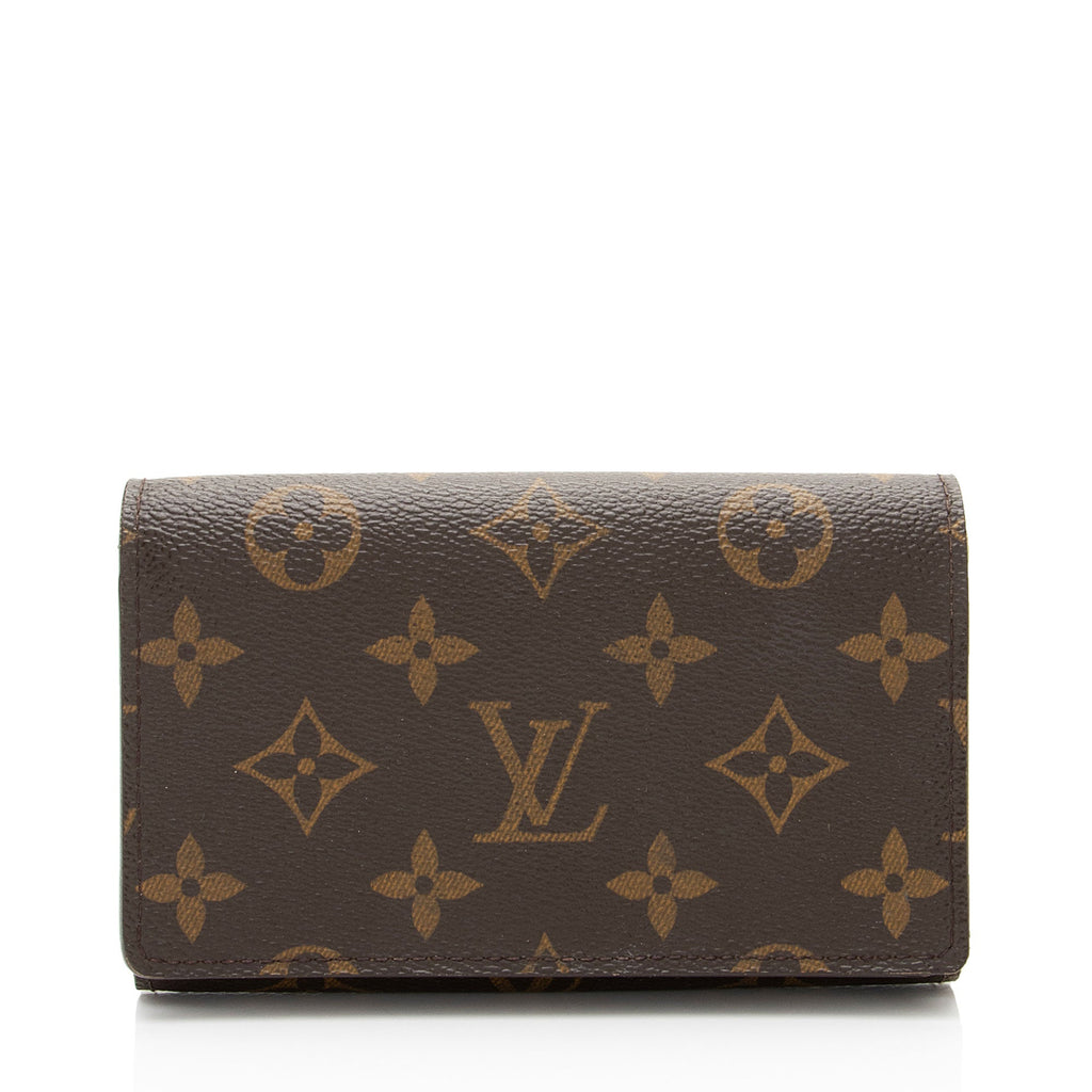 Louis Vuitton Monogram Canvas Porte Monnaie Billets Wallet