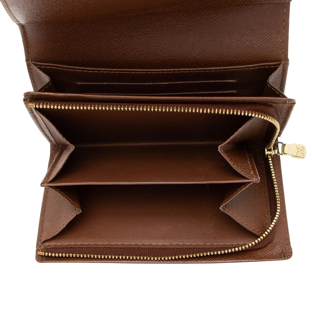 Louis Vuitton Monogram Canvas Porte Monnaie Billets Wallet