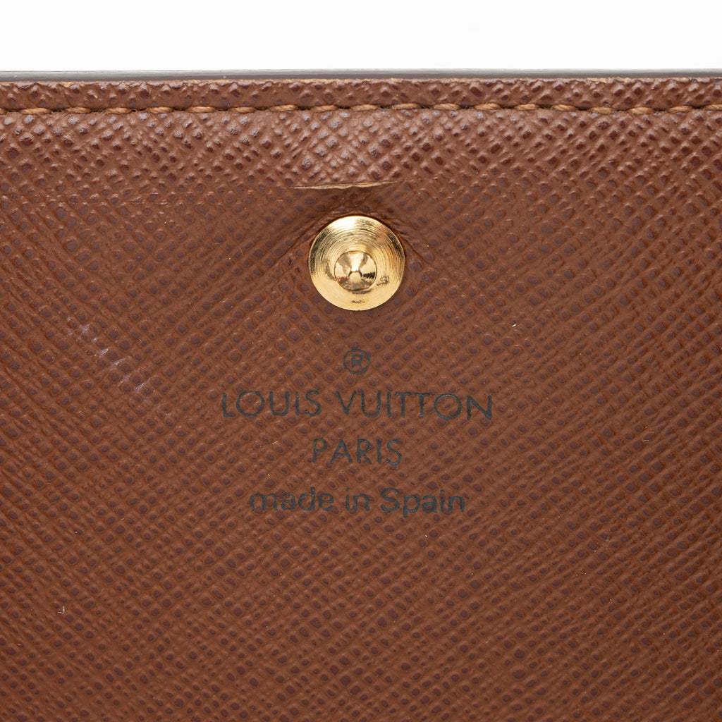 Louis Vuitton Monogram Canvas Porte Monnaie Billets Wallet