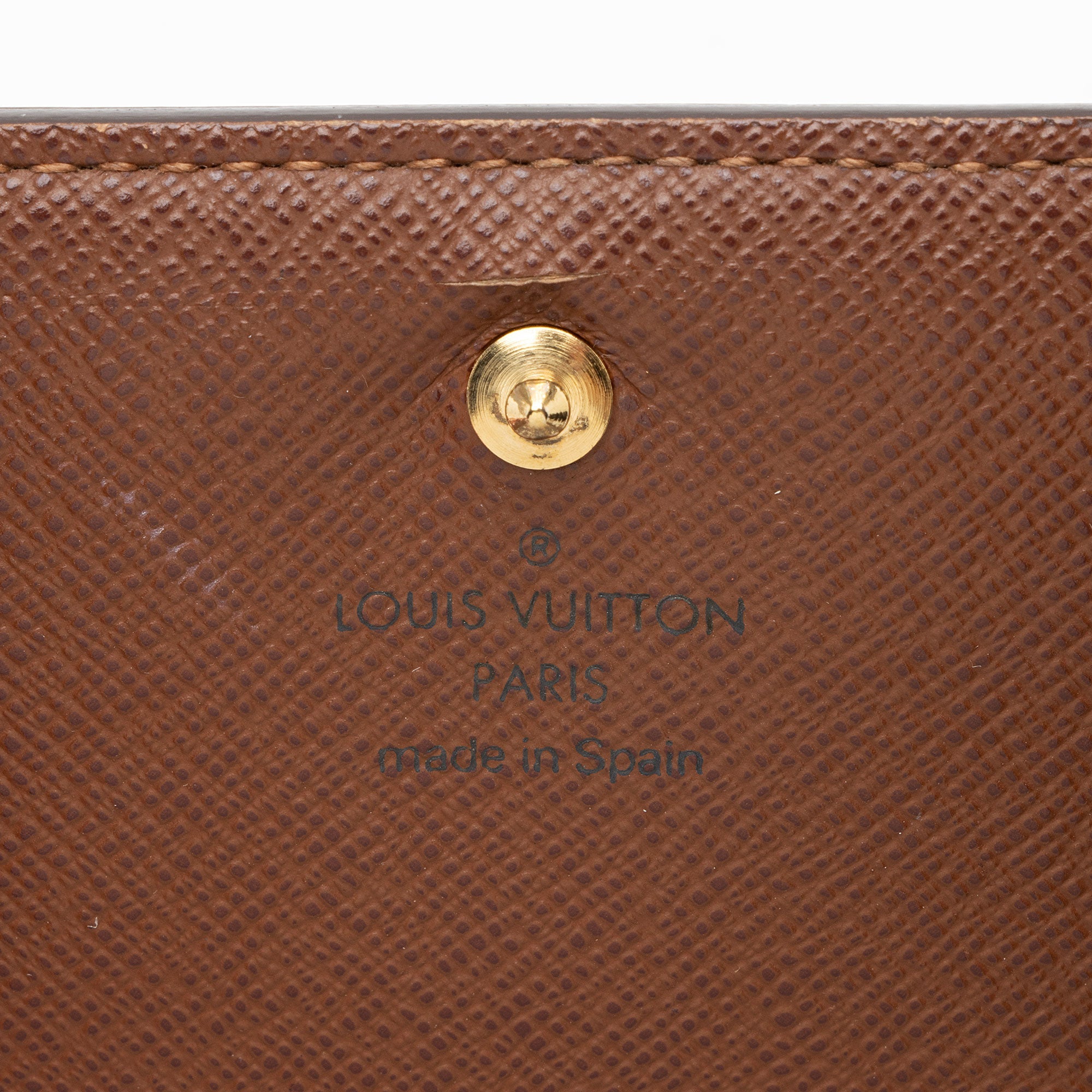 Louis Vuitton Monogram Canvas Porte Monnaie Billets Wallet