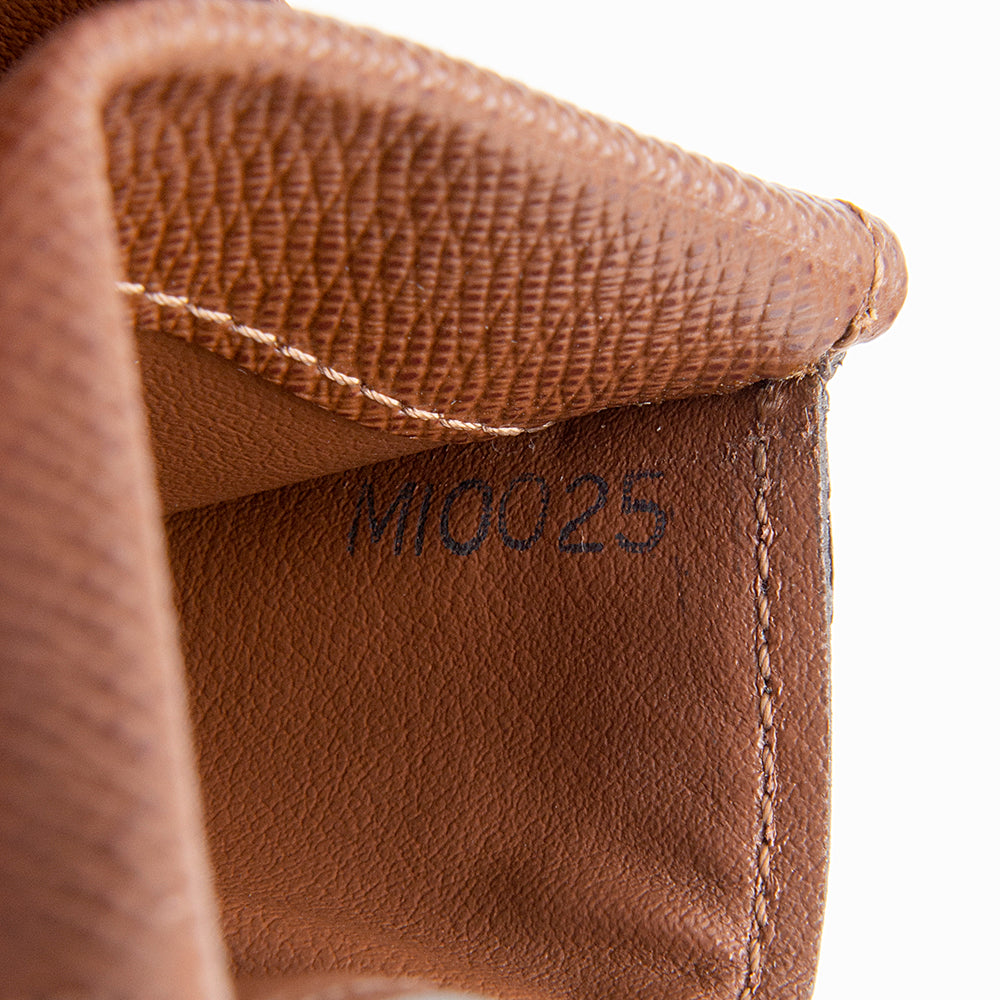 Louis Vuitton Monogram Canvas Porte Monnaie Plat Coin Case (SHF-13055)