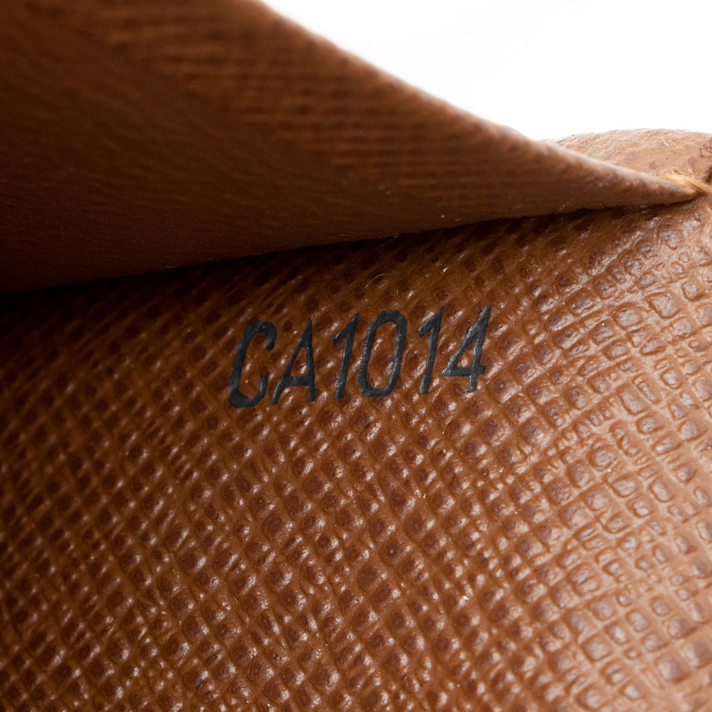 Louis Vuitton Monogram Canvas Porte Monnaie Tresor Wallet (SHF-mxeVW3)