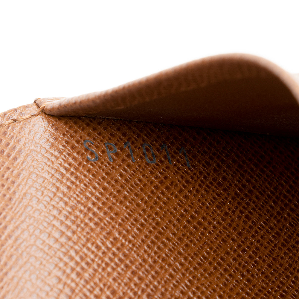 Louis Vuitton Monogram Canvas Porte Papier Zipper Wallet (SHF-15134)