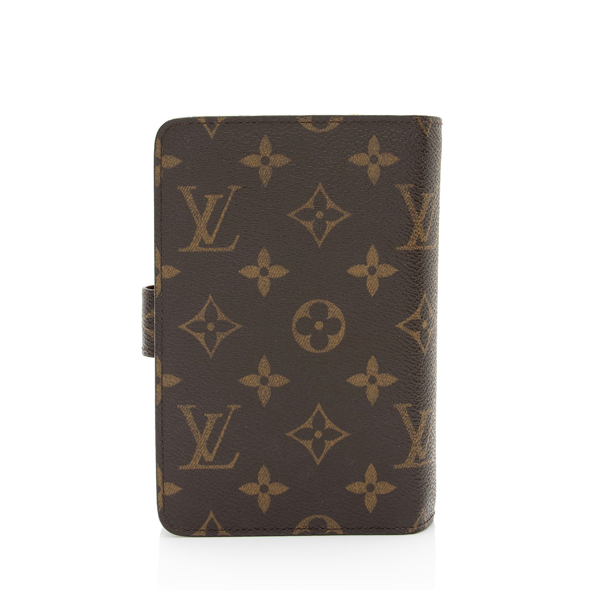 Louis Vuitton Monogram Canvas Porte Papier Zipper Wallet (SHF-422DHO)