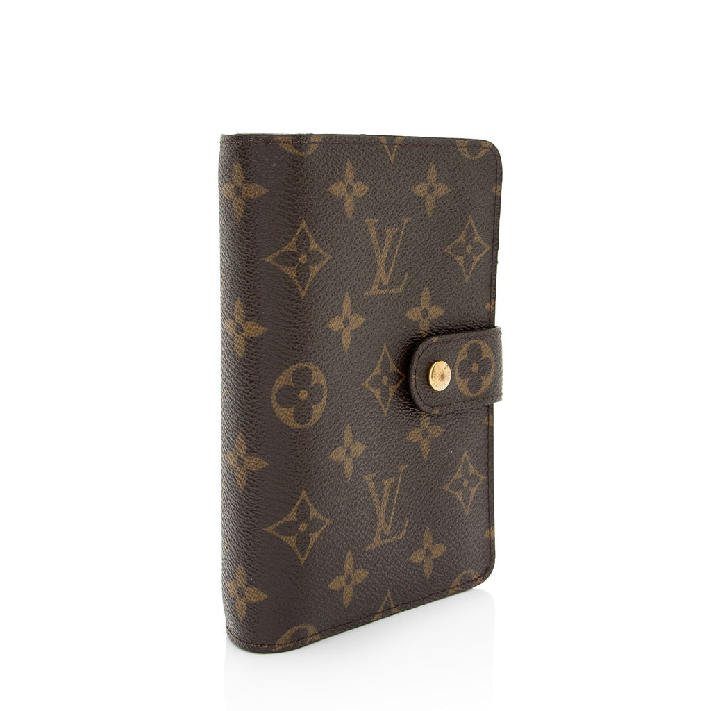 Louis Vuitton Monogram Canvas Porte Papier Zipper Wallet (SHF-422DHO)