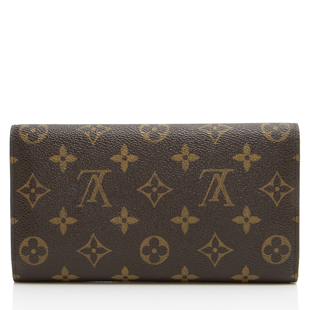 Louis Vuitton Monogram Canvas Porte Tresor International Wallet (SHF-JrTa09)
