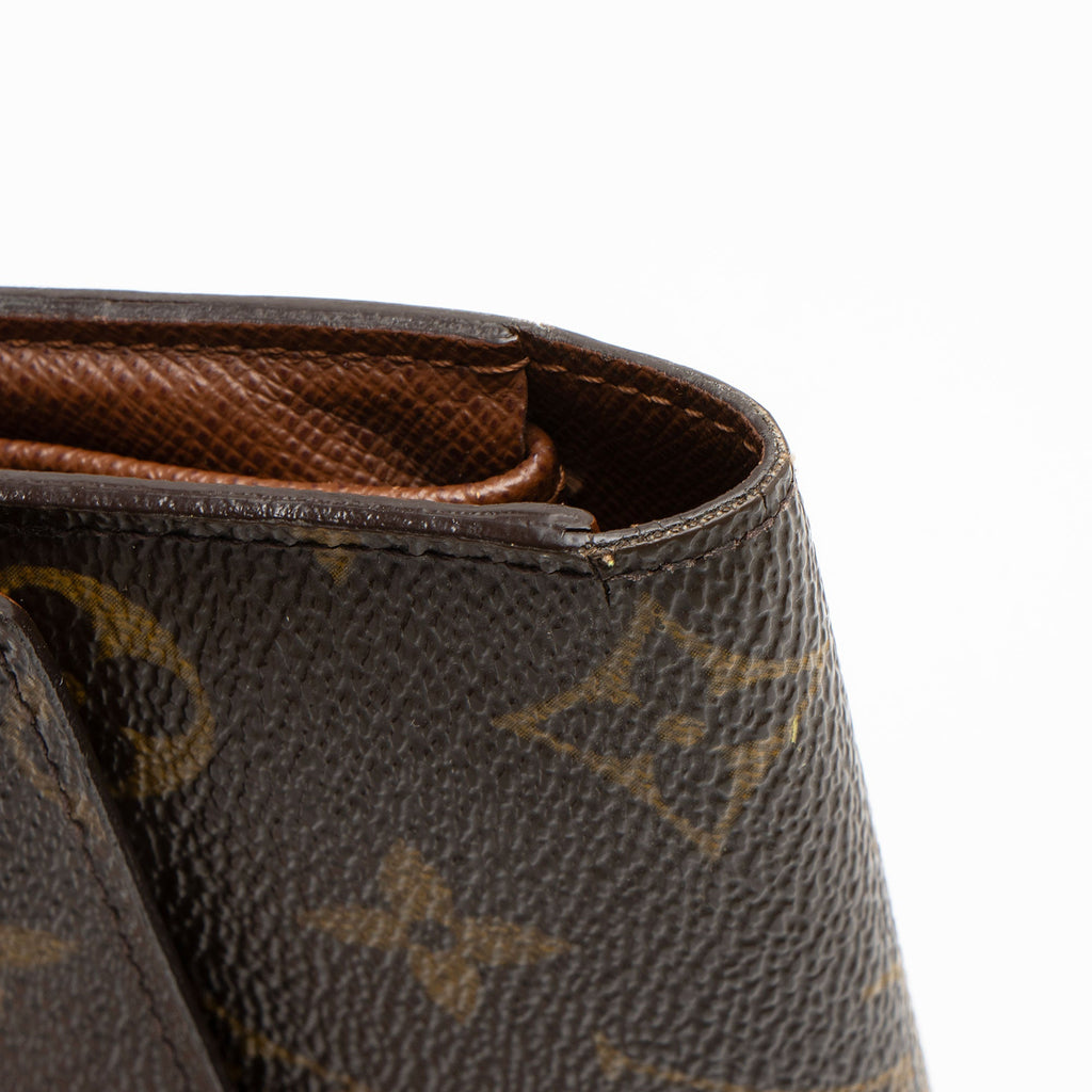 Louis Vuitton Monogram Canvas Porte Tresor International Wallet (SHF-JrTa09)