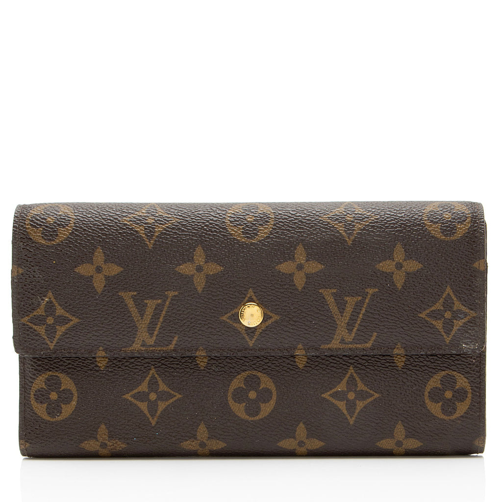Louis Vuitton Monogram Canvas Porte Tressor International Wallet