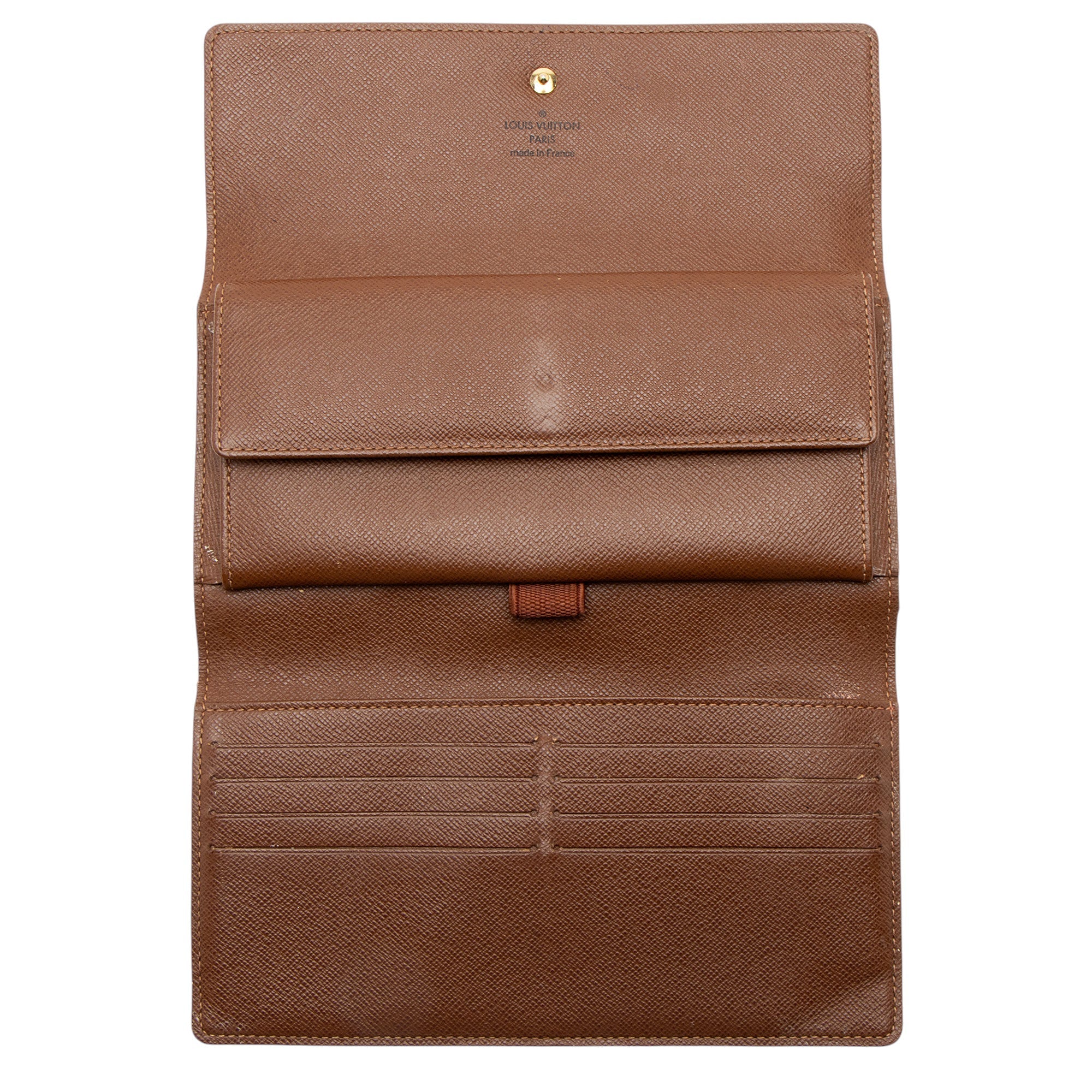 Louis Vuitton Monogram Canvas Porte Tressor International Wallet
