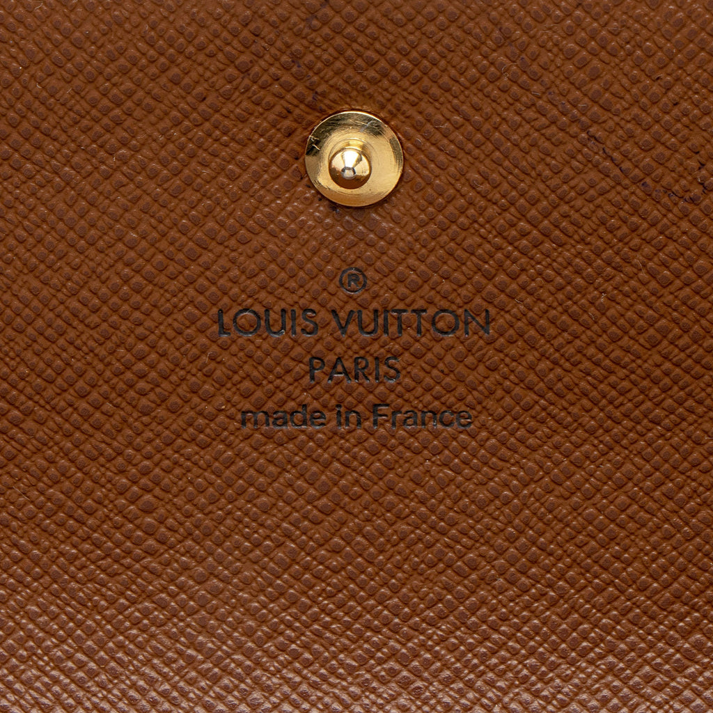 Louis Vuitton Monogram Canvas Porte Tressor International Wallet