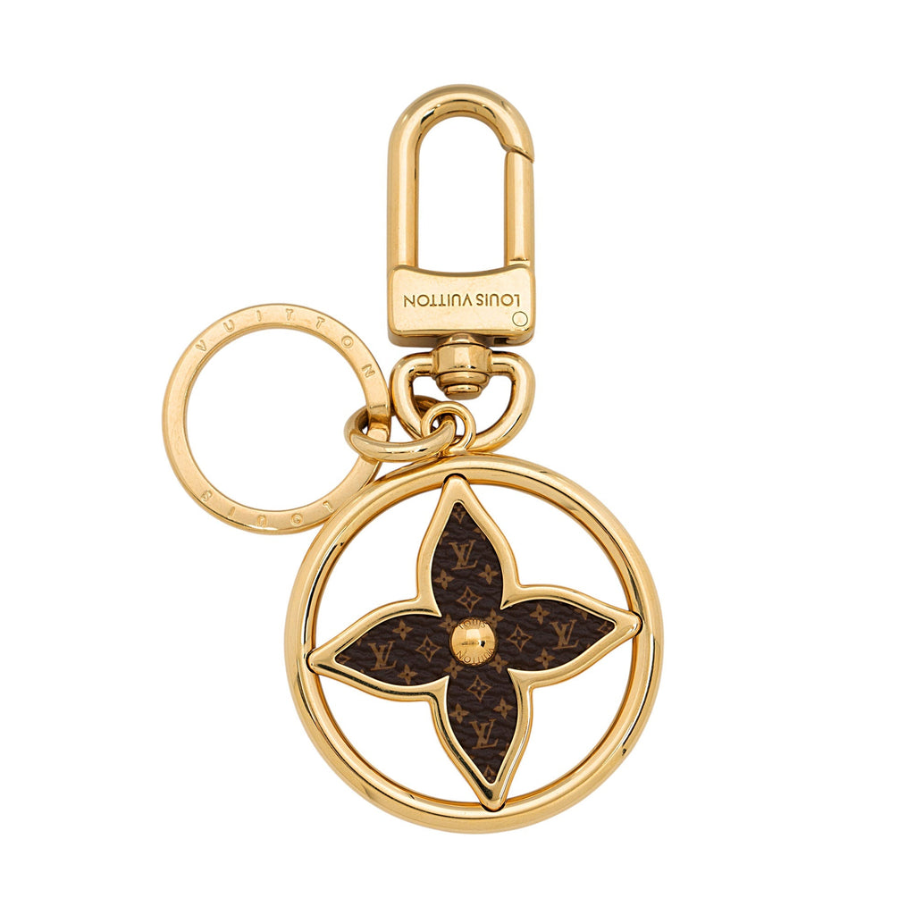 Louis Vuitton Monogram Canvas Puzzle Flower Bag Charm
