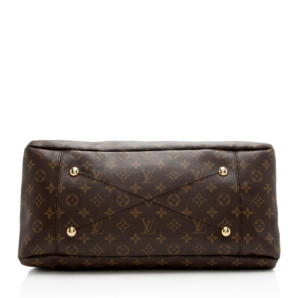 Louis Vuitton Monogram Canvas Python Artsy MM Shoulder Bag (SHF-21743)